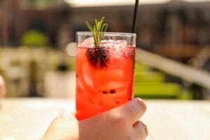 Photo Refreshing cocktail