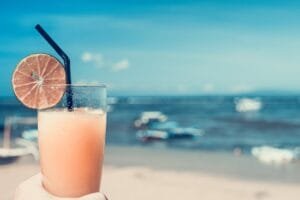 Photo Refreshing cocktail