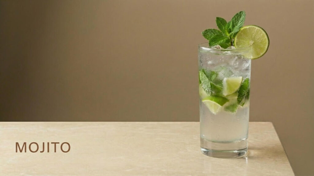 Mojito cocktail kubansk recept med mynta och lime
