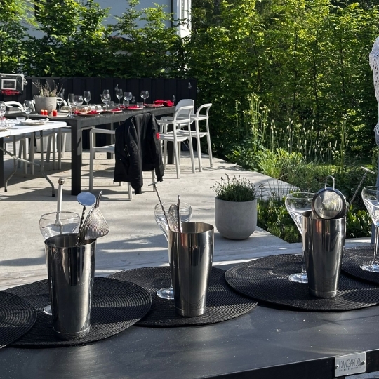 Företagsevent på sommaren med shakers