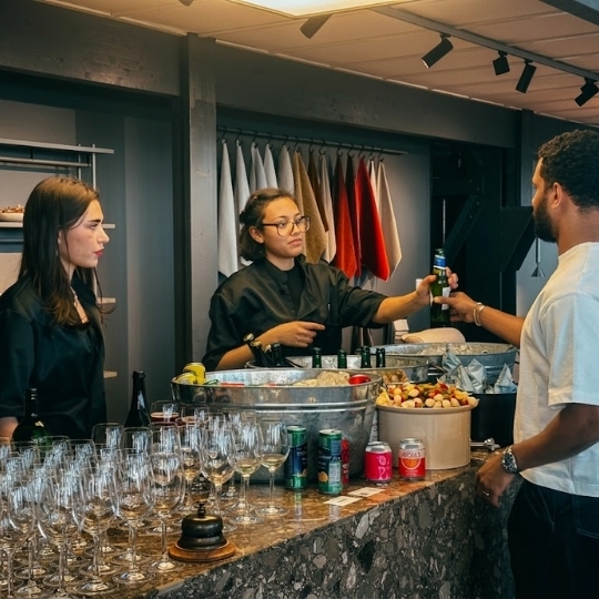 Företagsevent med två bartenders